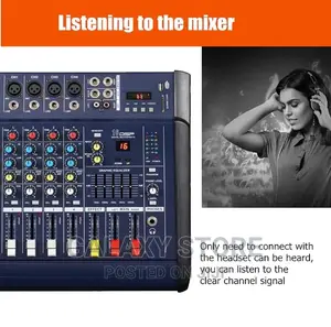 Professional Audio Mixer Sound Mixing 4 Channel Amplifier