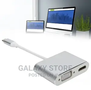 Type C to HDMI, VGA Adapter, USB C to Higher Definition