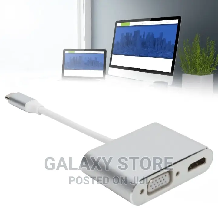 Type C to HDMI, VGA Adapter, USB C to Higher Definition