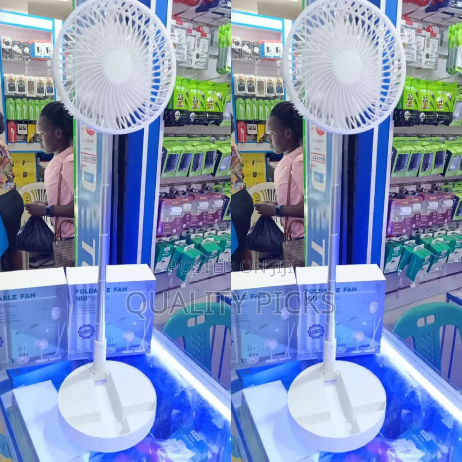 Portable Rechargeable Fan
