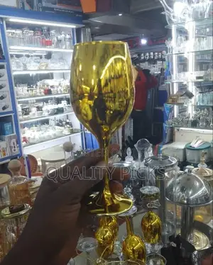 Gold Wine Glass