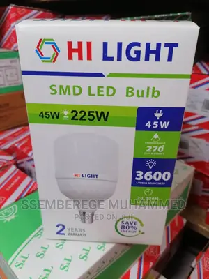 LED BULB " Hi Light " 45 Wats