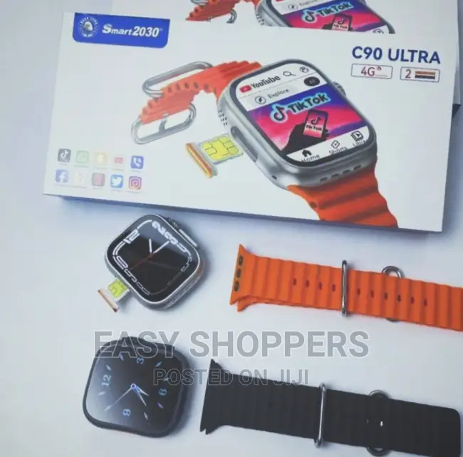C90 Ultra Android Smart Watch With Simcard Slot