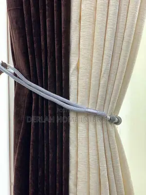 Brown Curtains Per Ready Meter