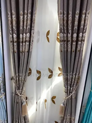Brown Curtains Per Ready Meter