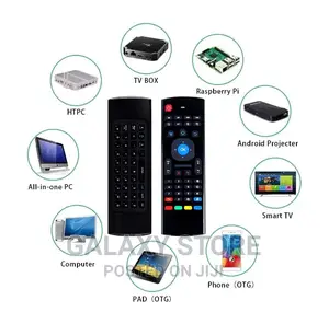 Universal Remote With Air Fly Mouse and Keyboard for All Tv