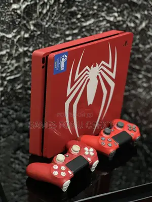 Ps4 Slim Console 500gb Limited Edition Spider-Man