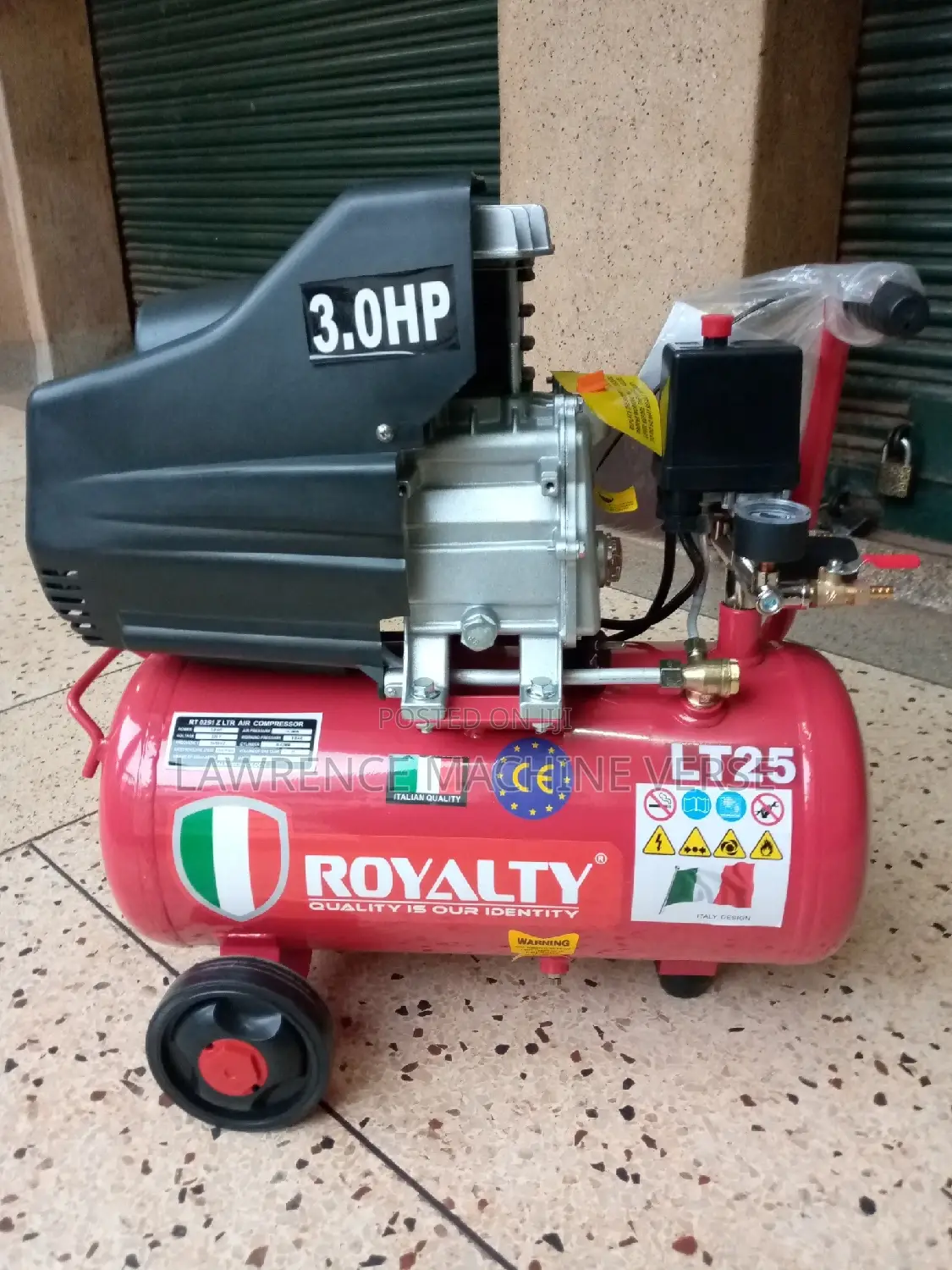 Royalty Air Compressor 25L