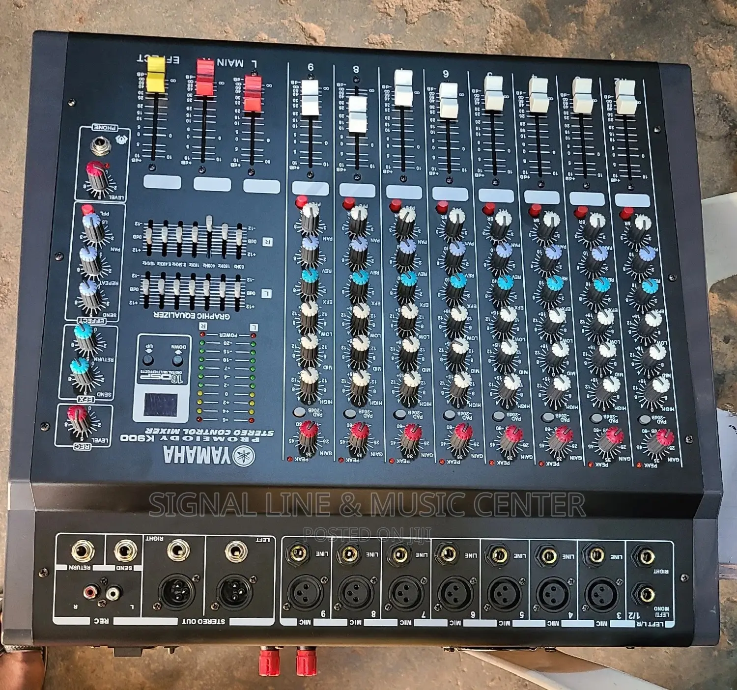 Yamaha Amp Mixer 9channels