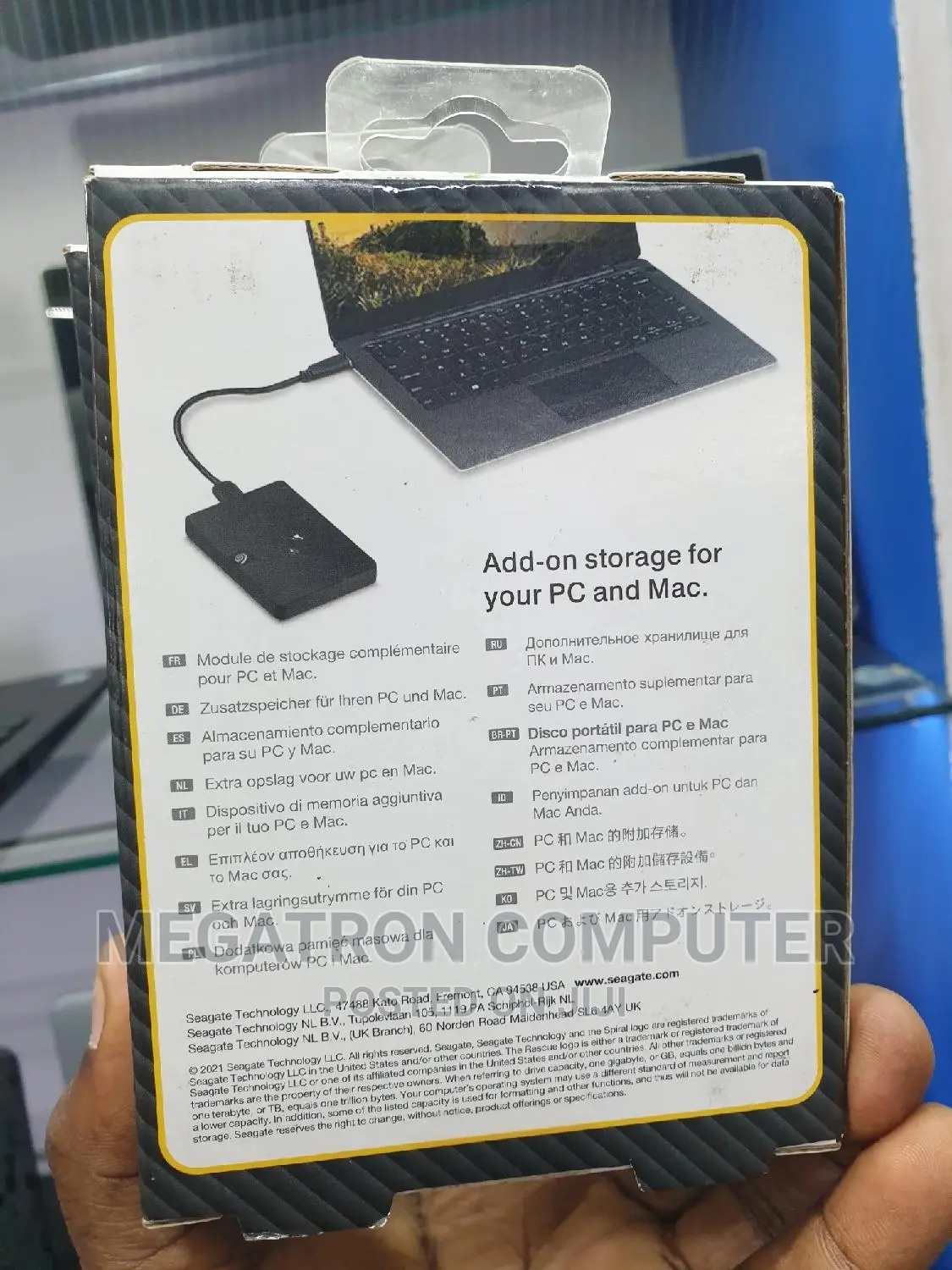 1tb Seagate External Portable Drive