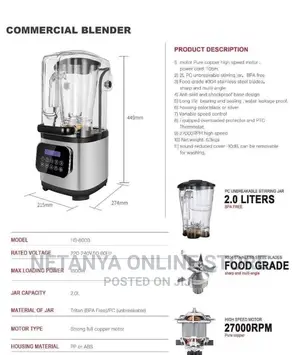 Heavy Duty Sound Proof Blender