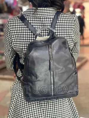 Ladies Backpack Bags - Black
