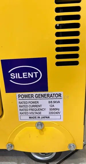 Kipor Silent Diesel Generator 8.5kva Made in Japan