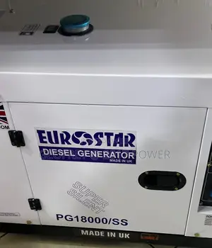 10kva Eurostar Super Silent Generator Single Phase Uk
