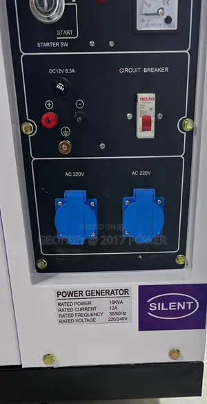 10kva Eurostar Super Silent Generator Single Phase Uk