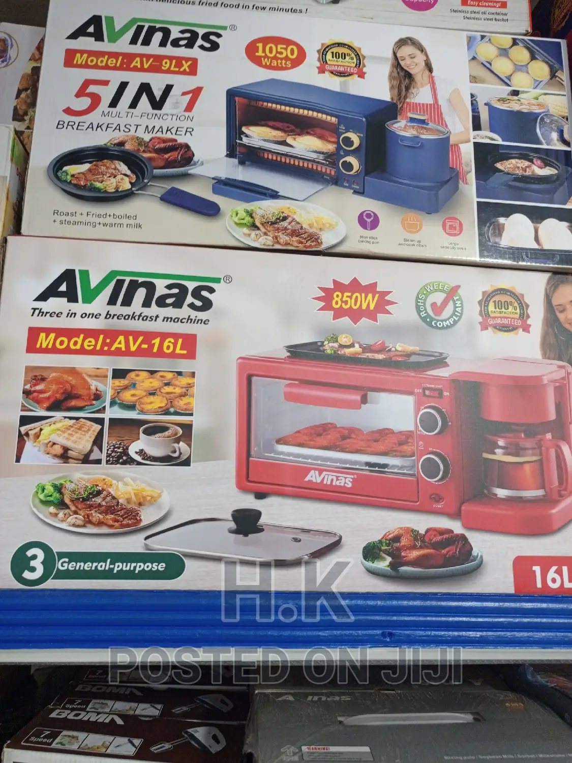 Avinas 3in 1 Breakfast Maker 16L Oven