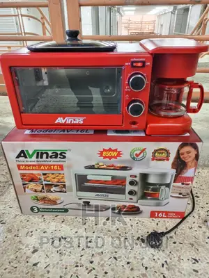 Avinas 3in 1 Breakfast Maker 16L Oven