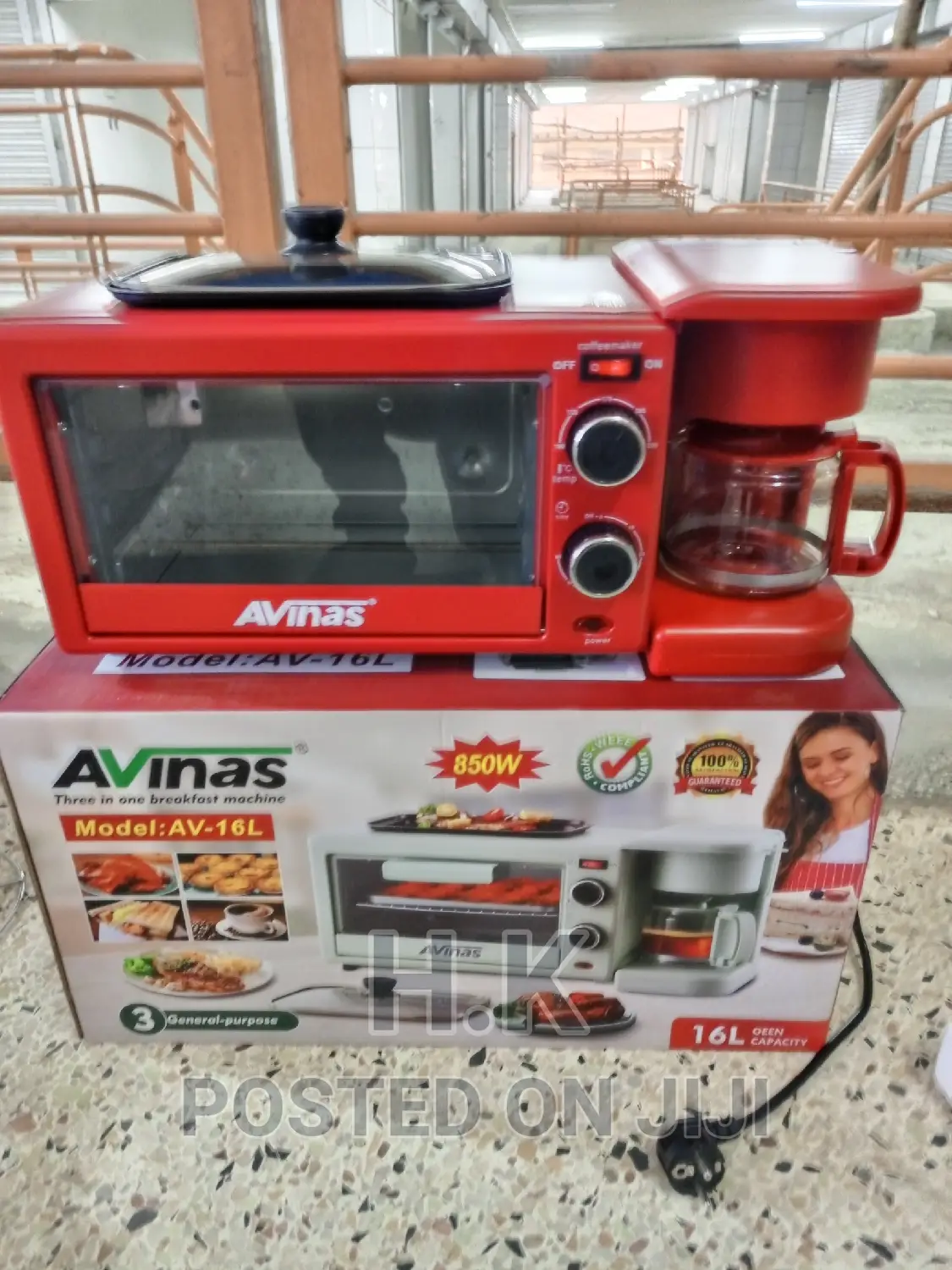 Avinas 3in 1 Breakfast Maker 16L Oven