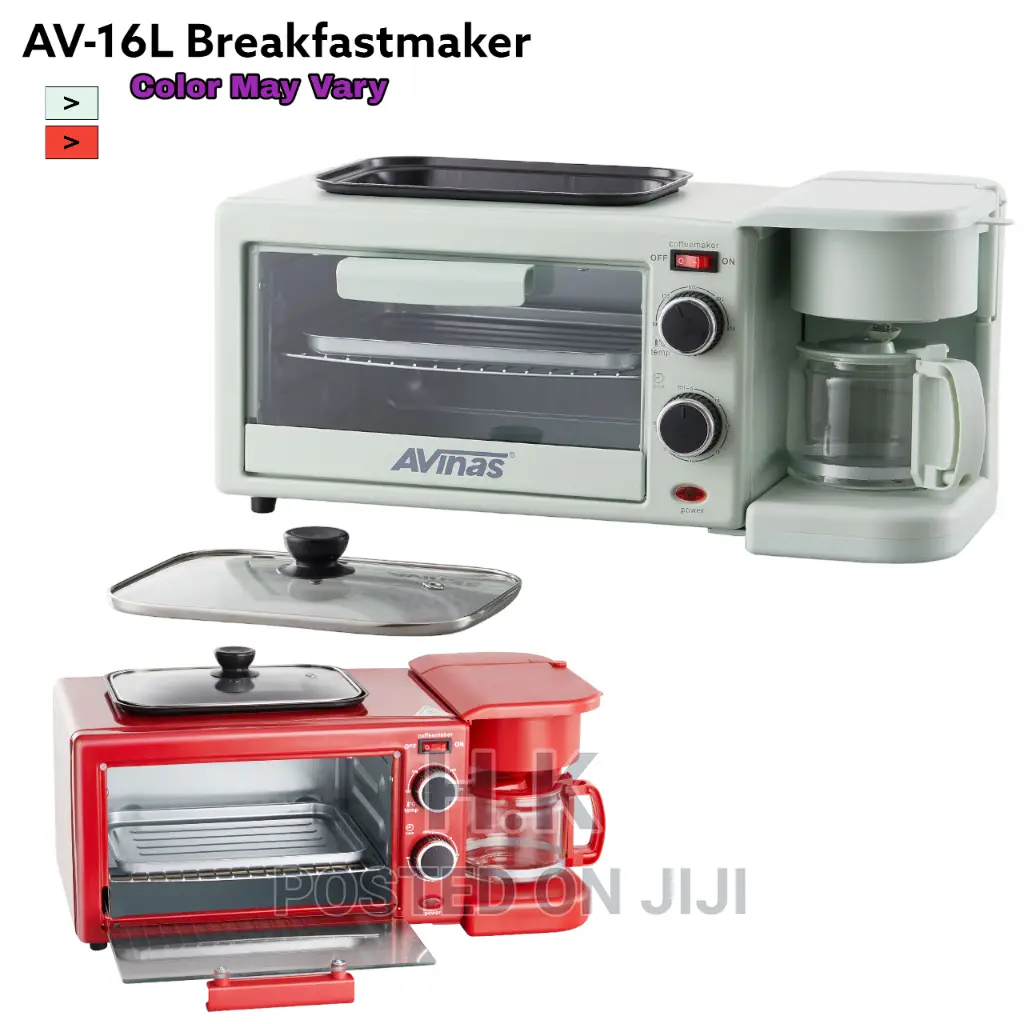Avinas 3in 1 Breakfast Maker 16L Oven