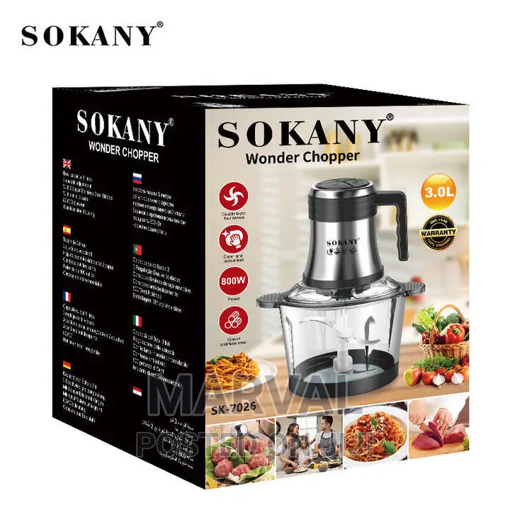 3L Electric Meat Grinder And Food Processor