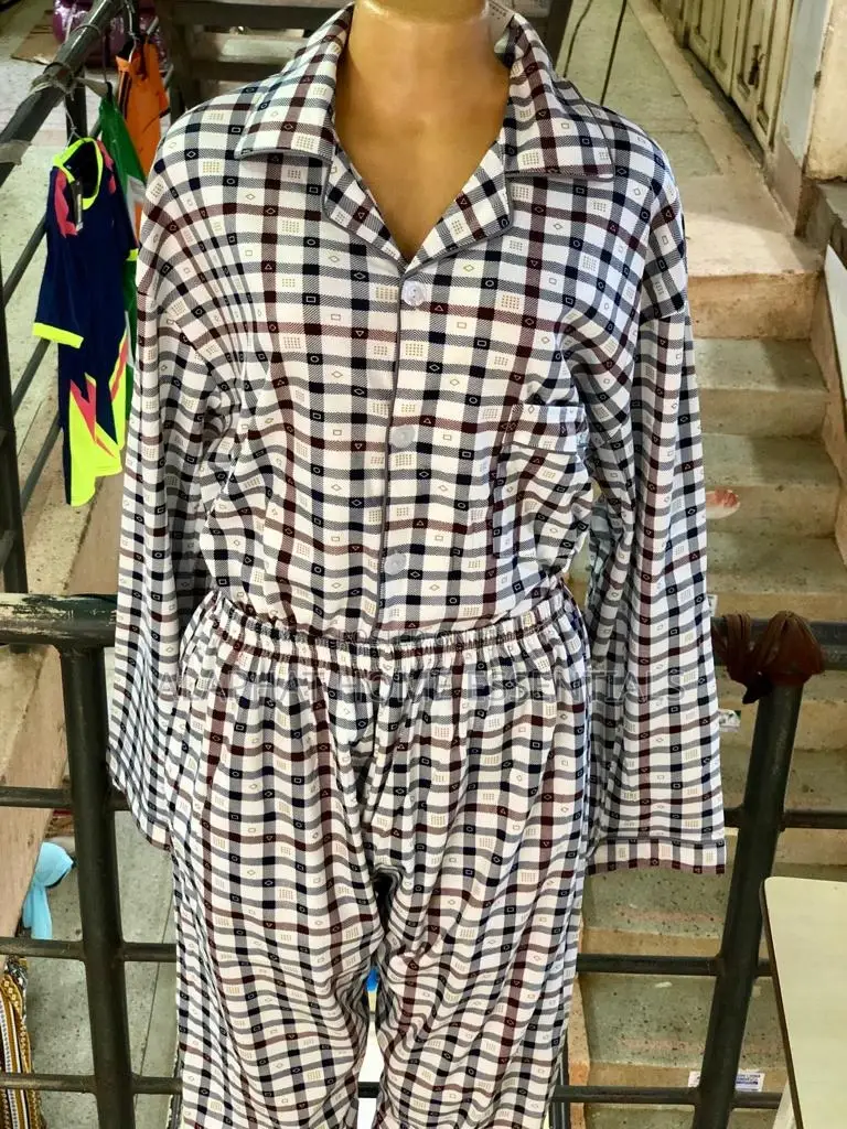 Cotton Pyjamas for Men. Size 5XL
