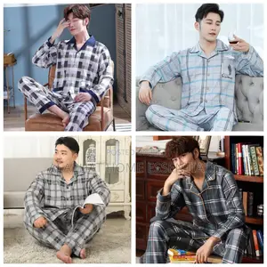 Cotton Pyjamas for Men. Size 5XL