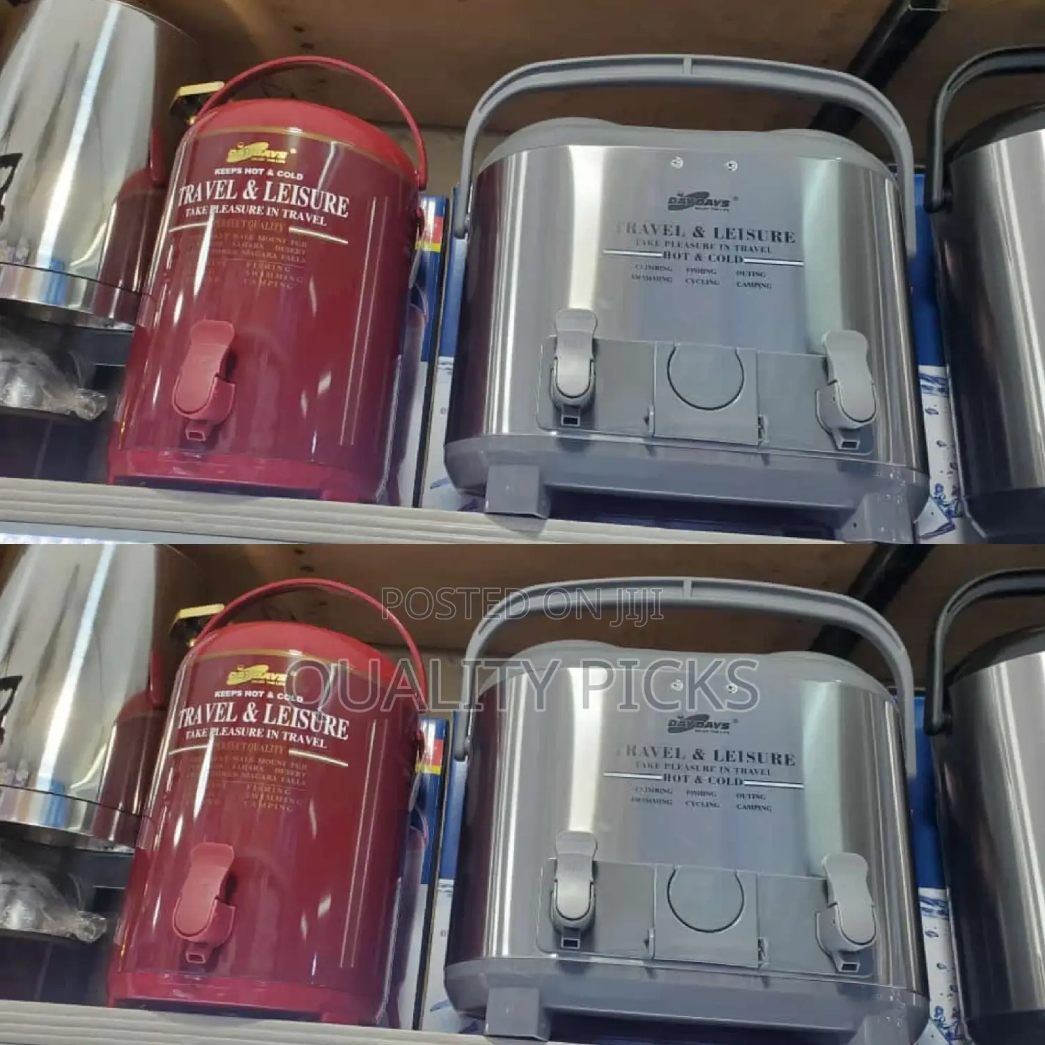 Twin Travel Flask