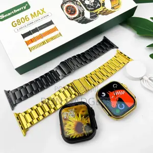 G806 Max (Gold/Black) Smartwatch
