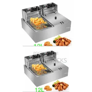 Commercial Double Deep Fryer