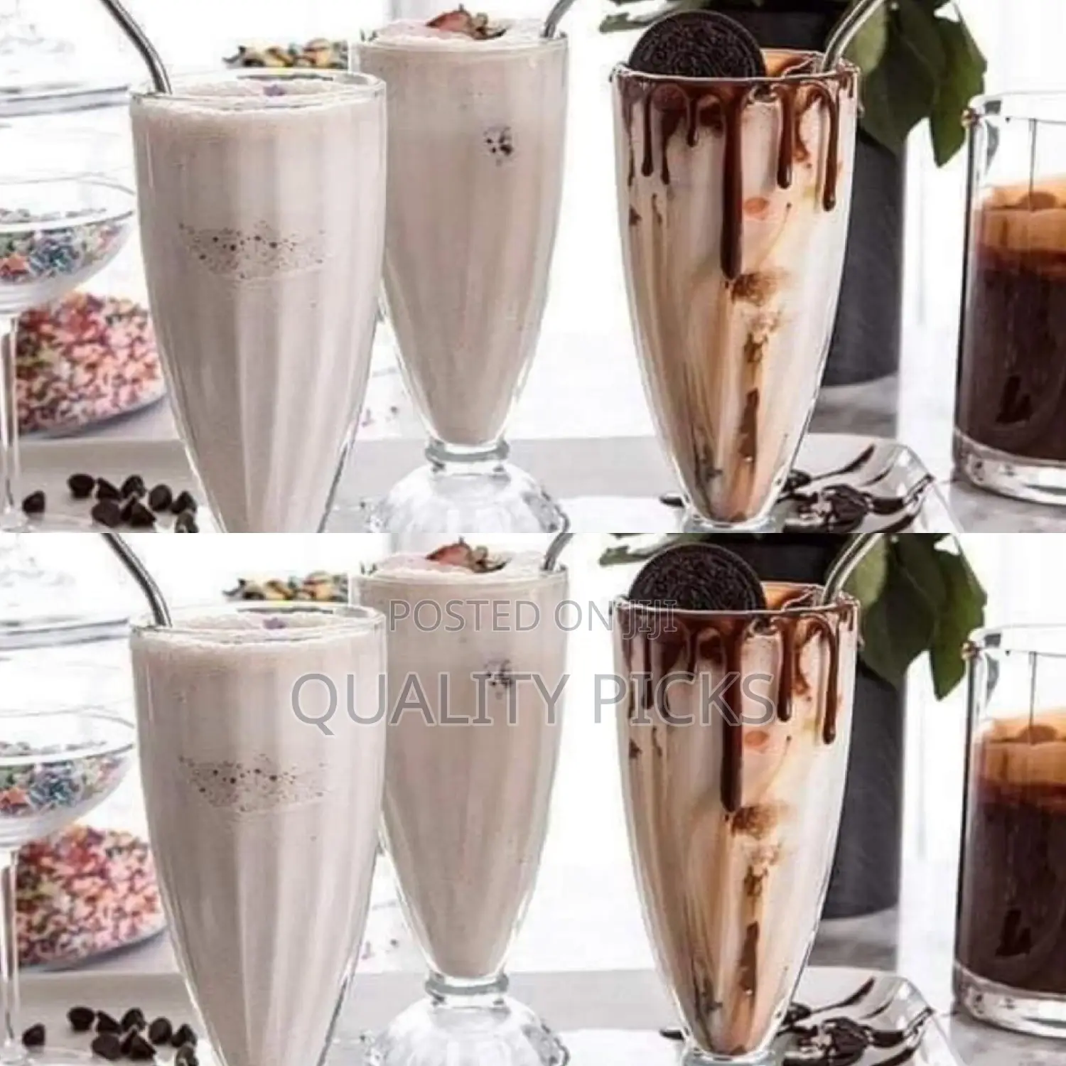 Milkshake Glasses