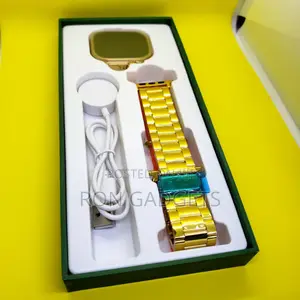 G806 Max (Gold/Black) Smartwatch