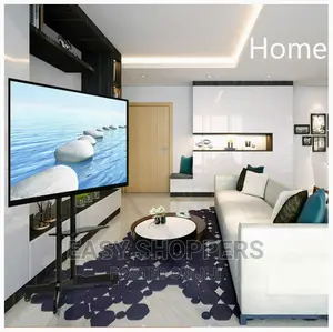 Mobile TV Stand for Home 32-75 Inch Rolling