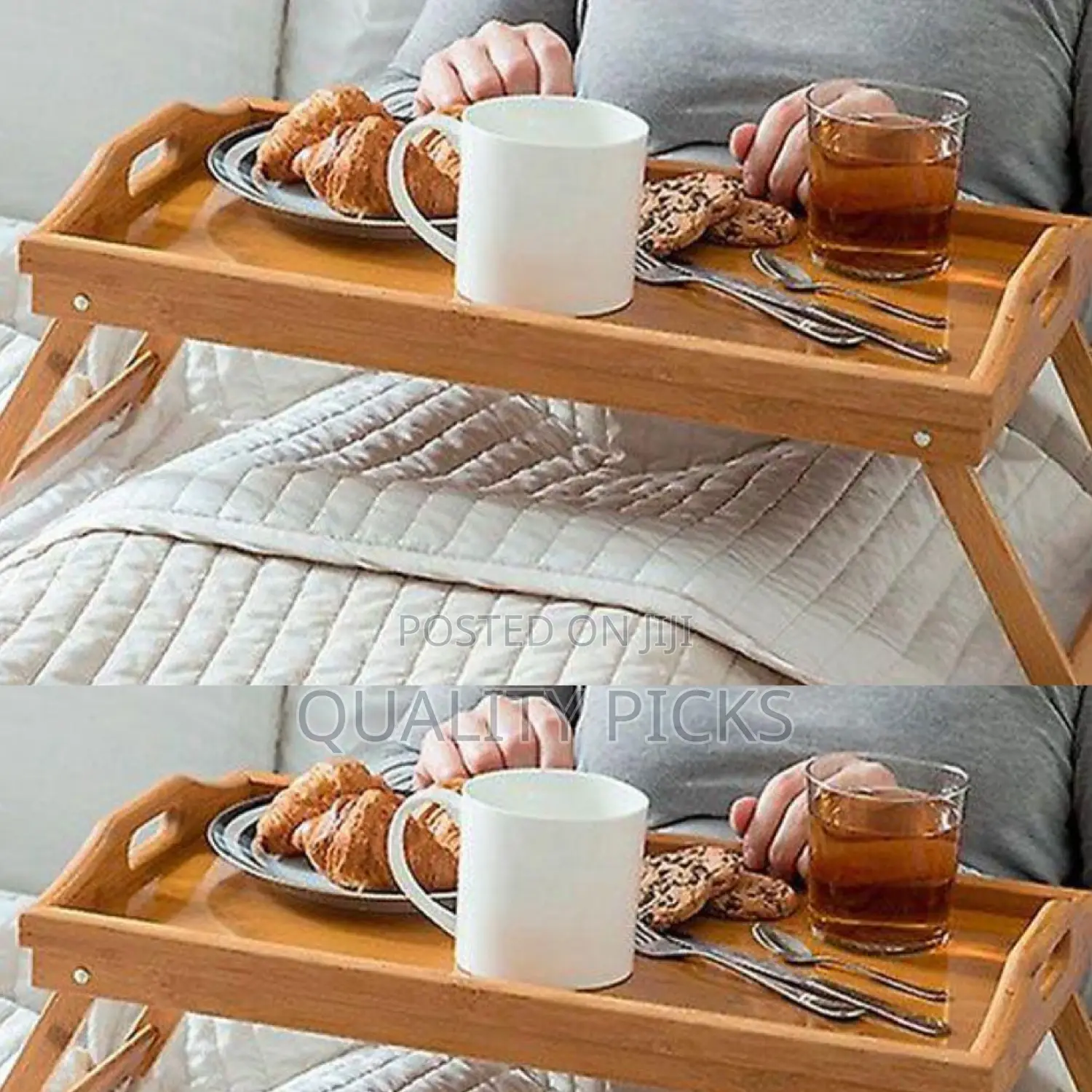 Wooden Bed Tray