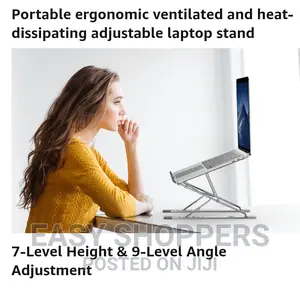 Portable Double Laptop Stand Aluminium
