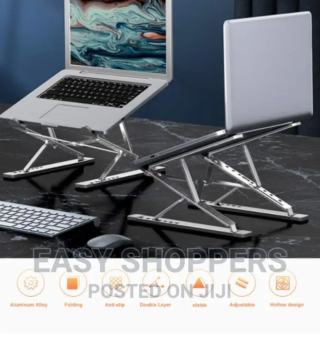 Double Computer Mount Riser, Laptop Stand Home or Office
