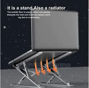 Double Laptop Stand Aluminium Alloy 11-17 Inches