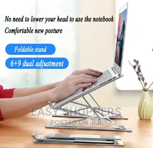 Heavy Duty Laptop Stand Adjustable, Robust Aluminum Alloy