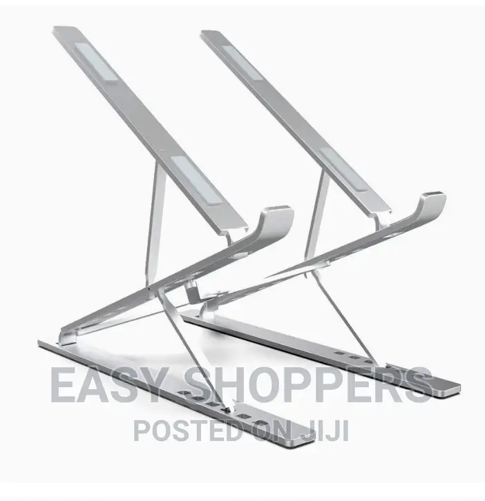 Double Heavy Duty Laptop Stand Adjustable Aluminum Alloy