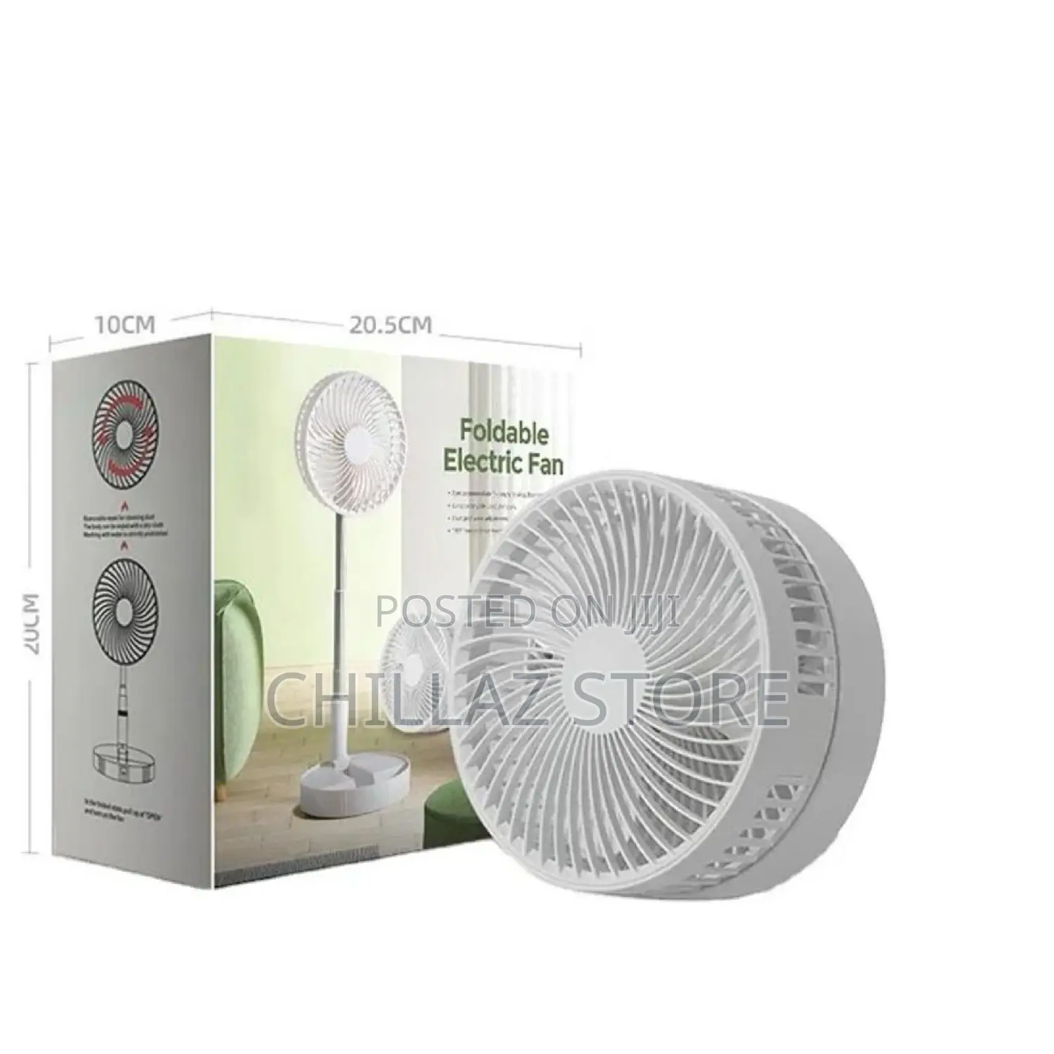 Portable Folding Electric Fan.