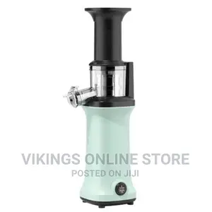 Electric Slow Juicer Fruit Blending Machine- Black