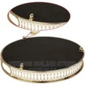 Round Makeup Jewelry Organizer Decorative Glass Mirror