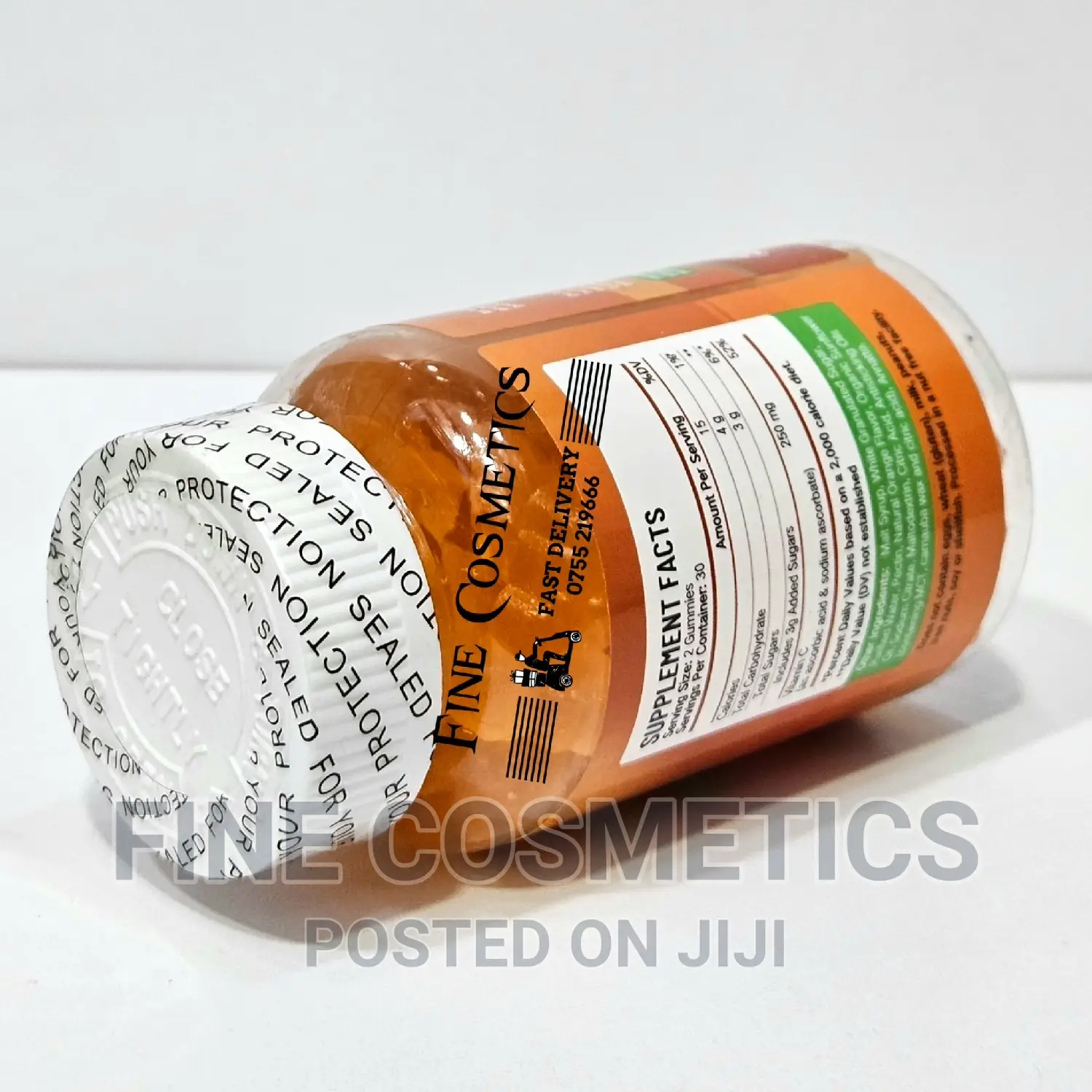 Health Bright Skin Immune System Support Vitamin C Gummies