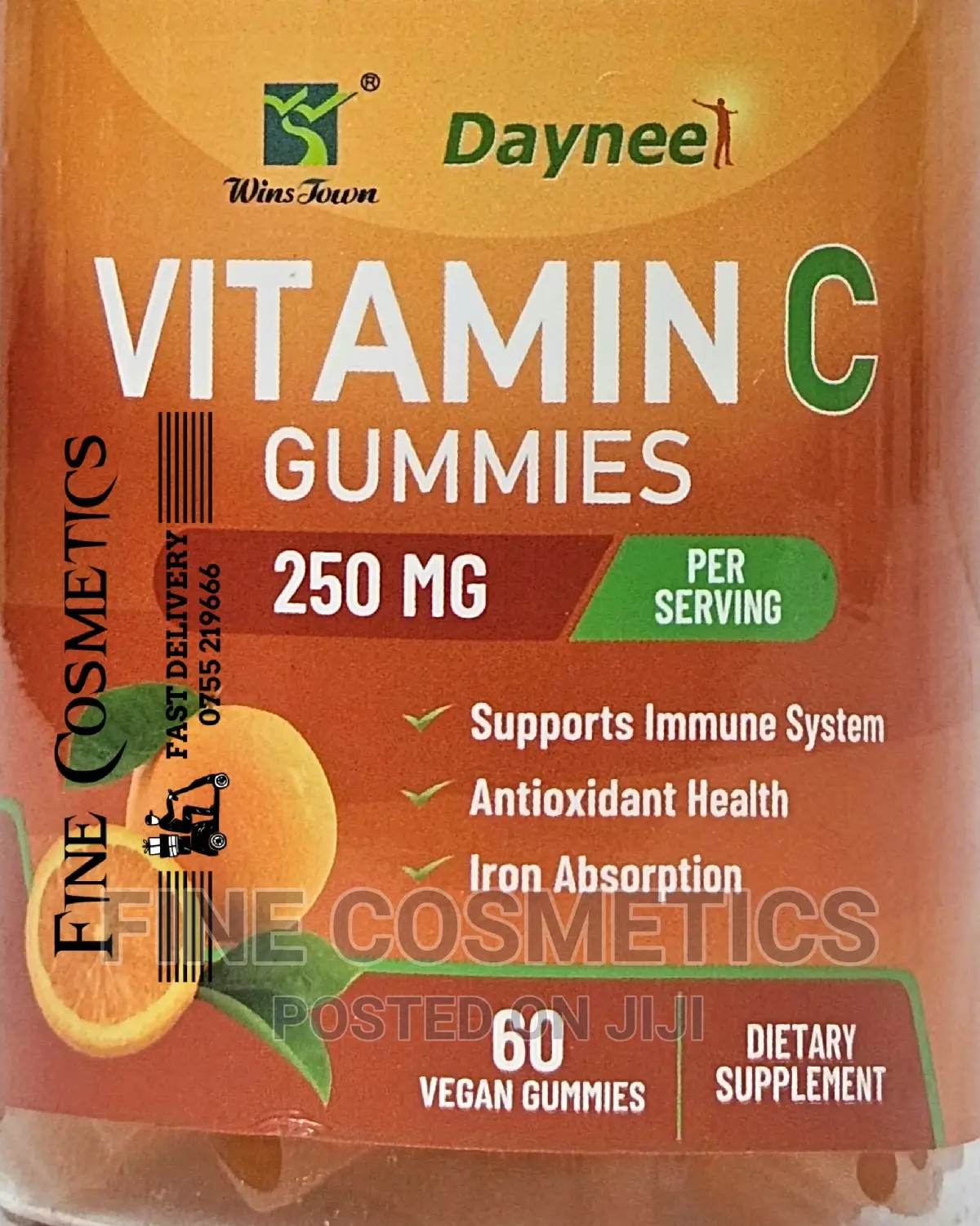 Health Bright Skin Immune System Support Vitamin C Gummies