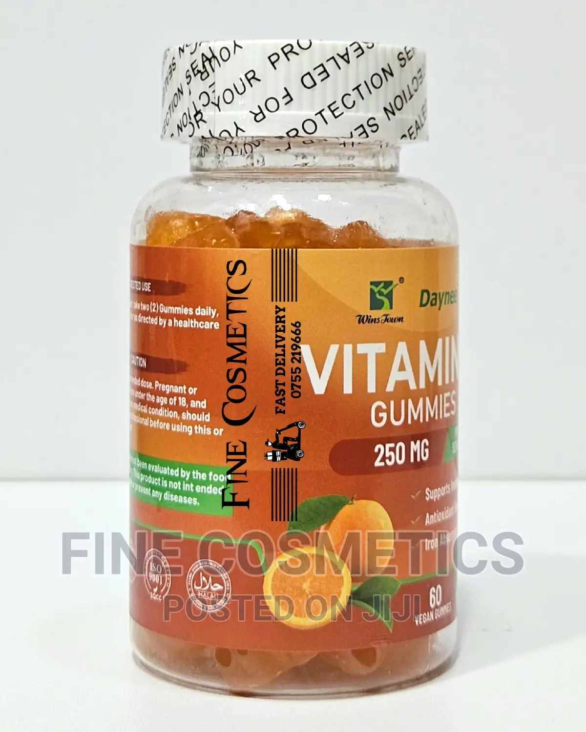 Health Bright Skin Immune System Support Vitamin C Gummies