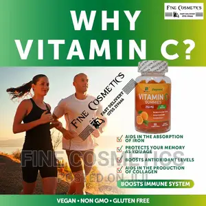 Health Bright Skin Immune System Support Vitamin C Gummies