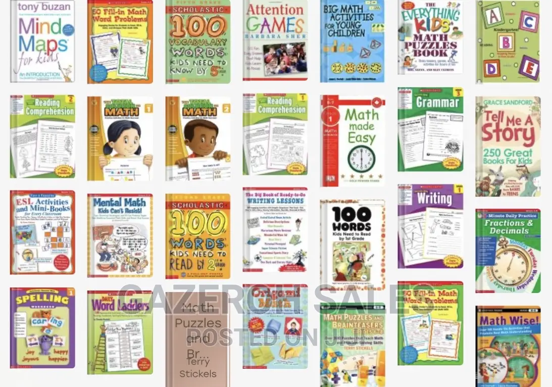 Kids’ Educational Ebooks (Soft Copy)