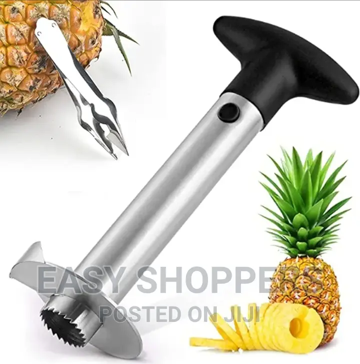 Pineapple Corer and Slicer Tool, Stainless Steel Cutter