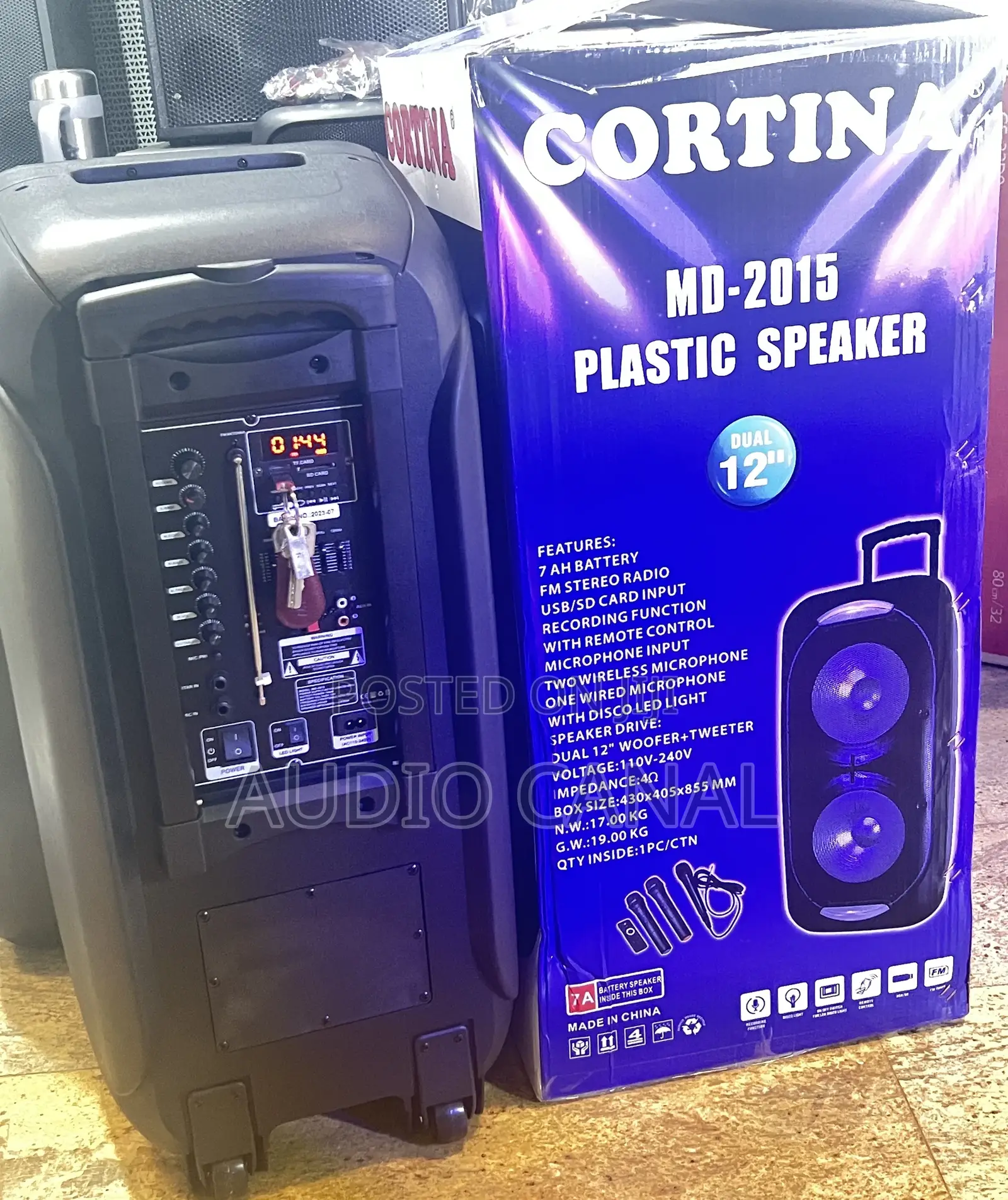 12” Cortina Speaker System