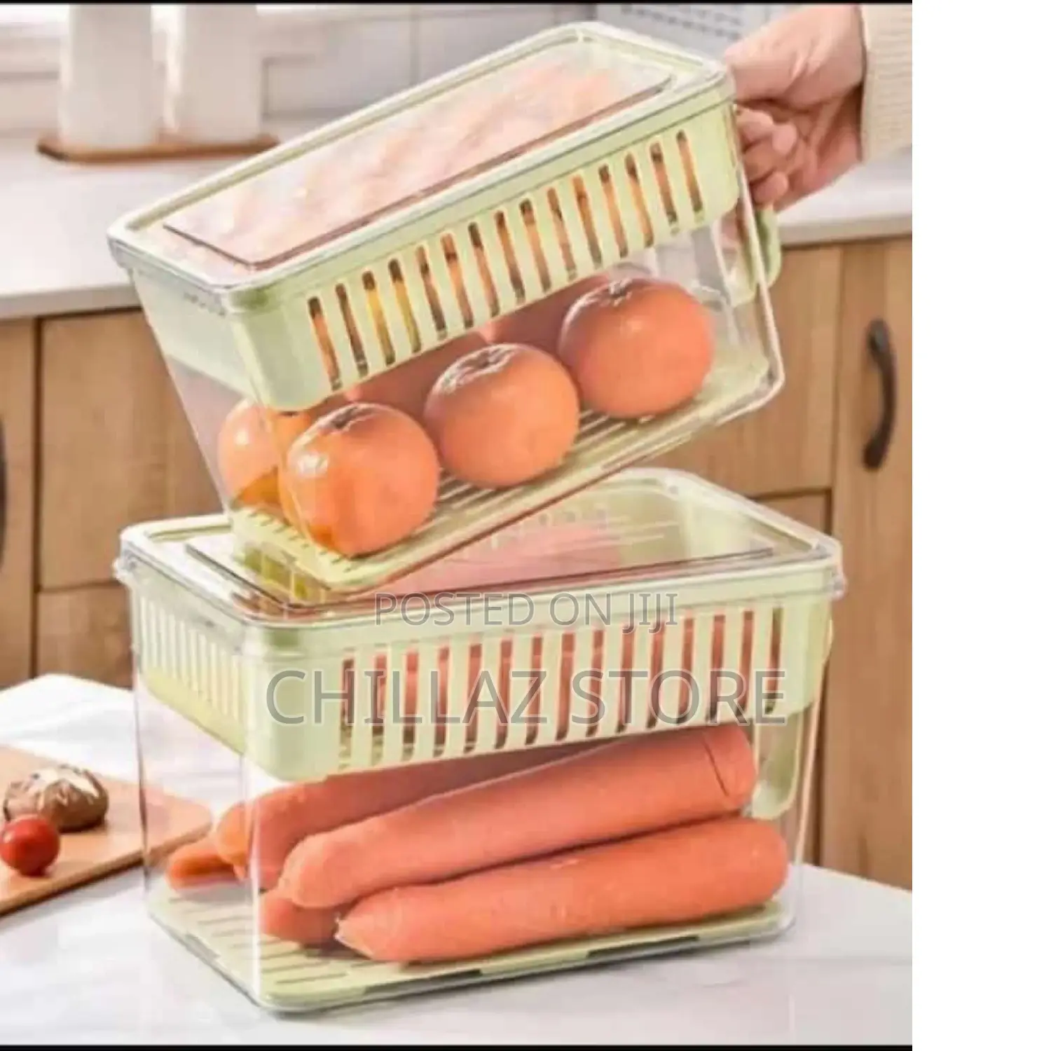 3pcs of Fridge Storage Containers.