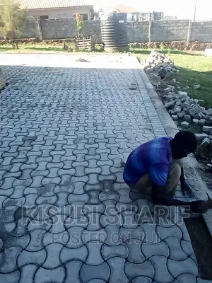 Paver Installation in Entebble